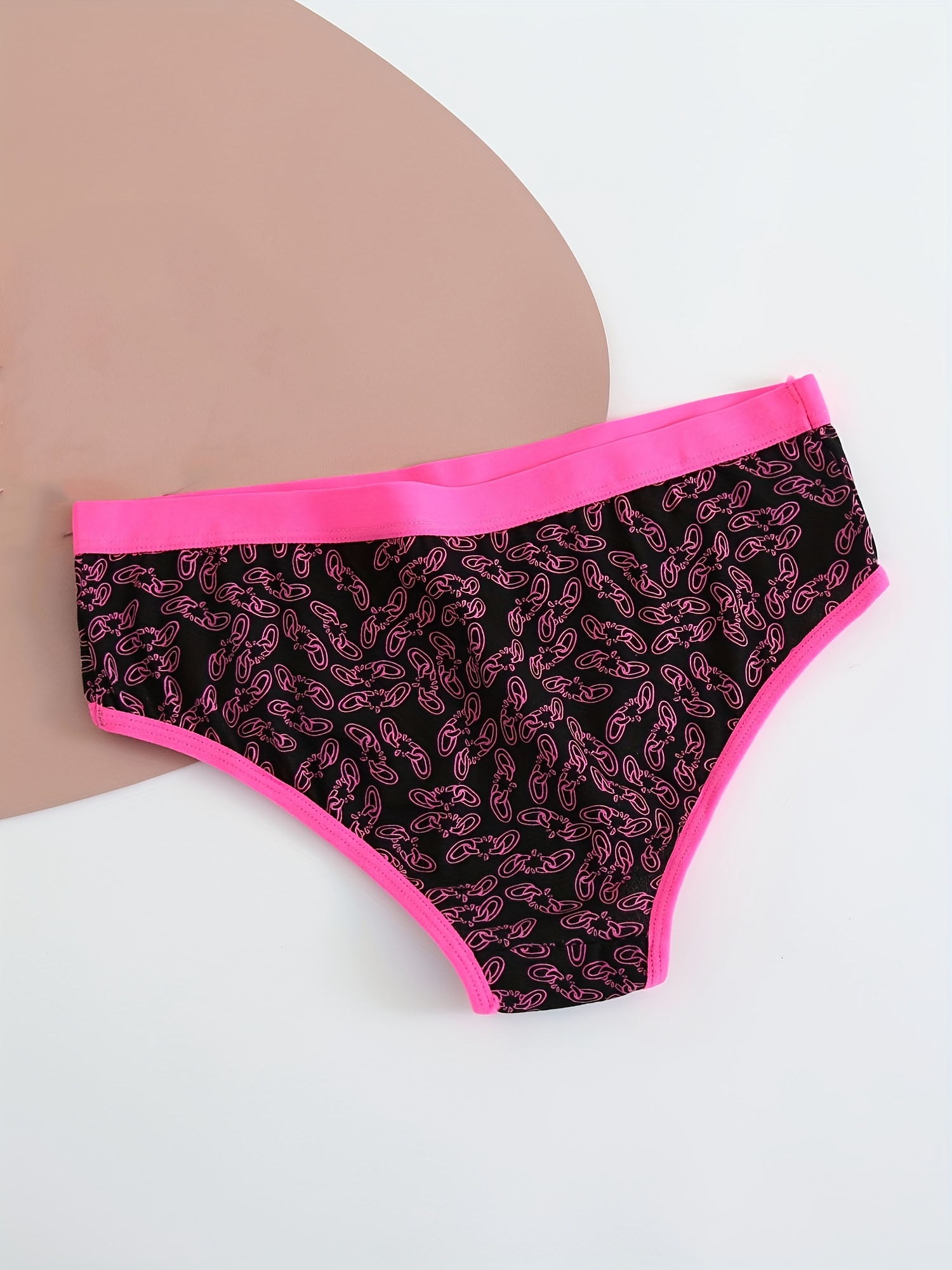 Pink Skulls Cheeky Briefs Skull Undies Panty Eco Printed Women Panties  Underwear Activewear Lingerie -  Canada