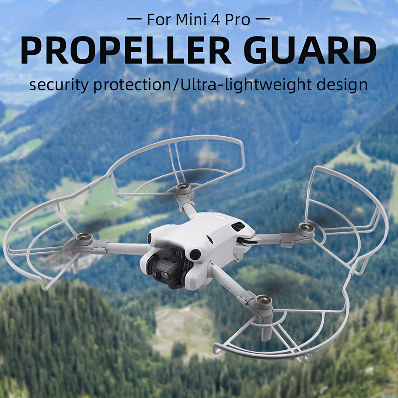 Protector de utilería de cuchillas plegables para tren de aterrizaje de  drones para accesorios DJI Mini 4 Pro