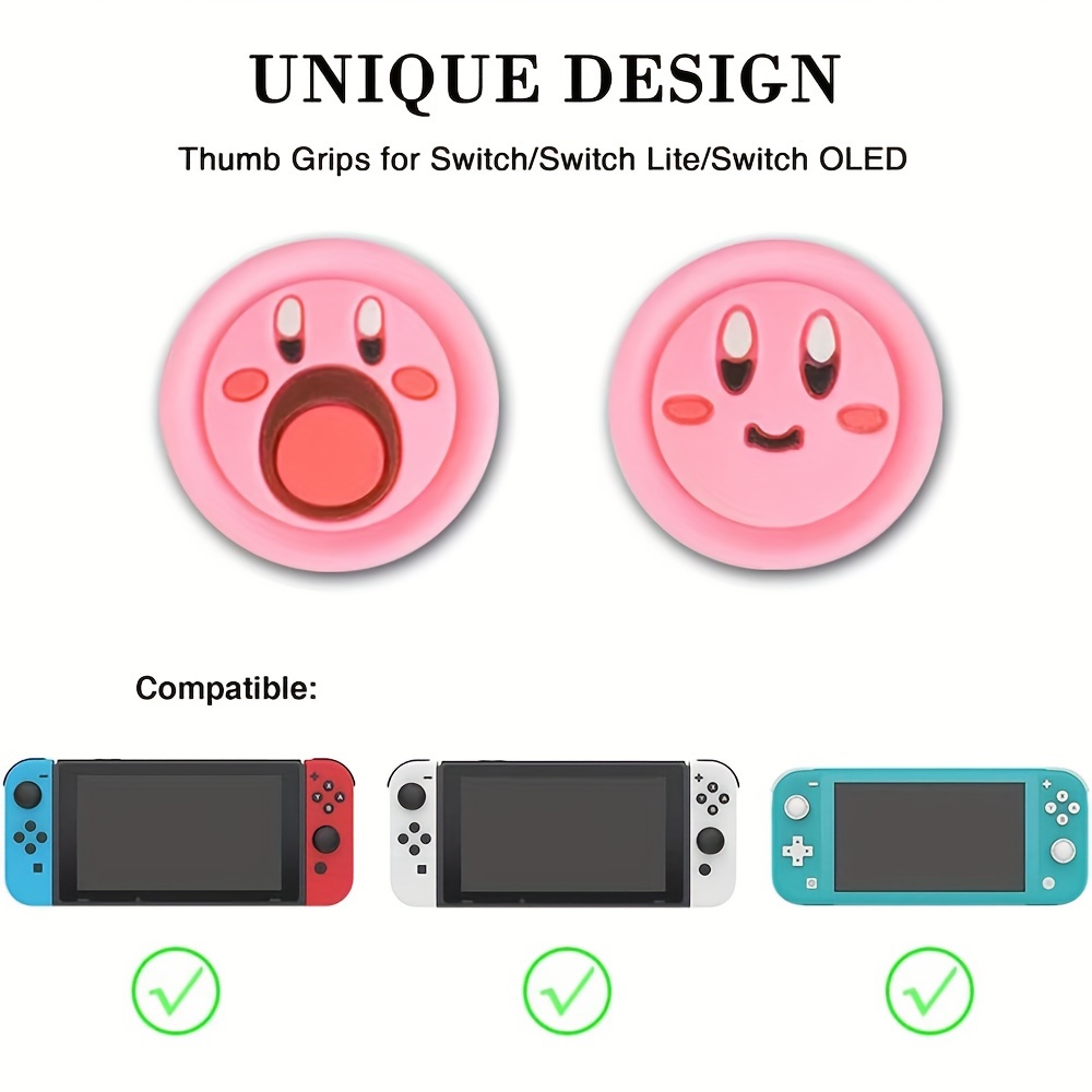  TNP Joycon Case for Nintendo Switch - Silicone Joy Con Case for Nintendo  Switch & Switch OLED - Protective Switch Controller Case Cover with Thumb  Grip Caps for Nintendo Switch Joycon (