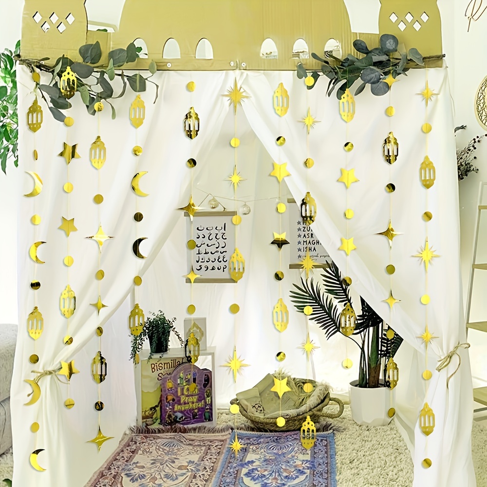 Big Dot of Happiness Ramadan - Eid Mubarak DIY Decorations - Clothespin  Garland Banner - 44 Pieces
