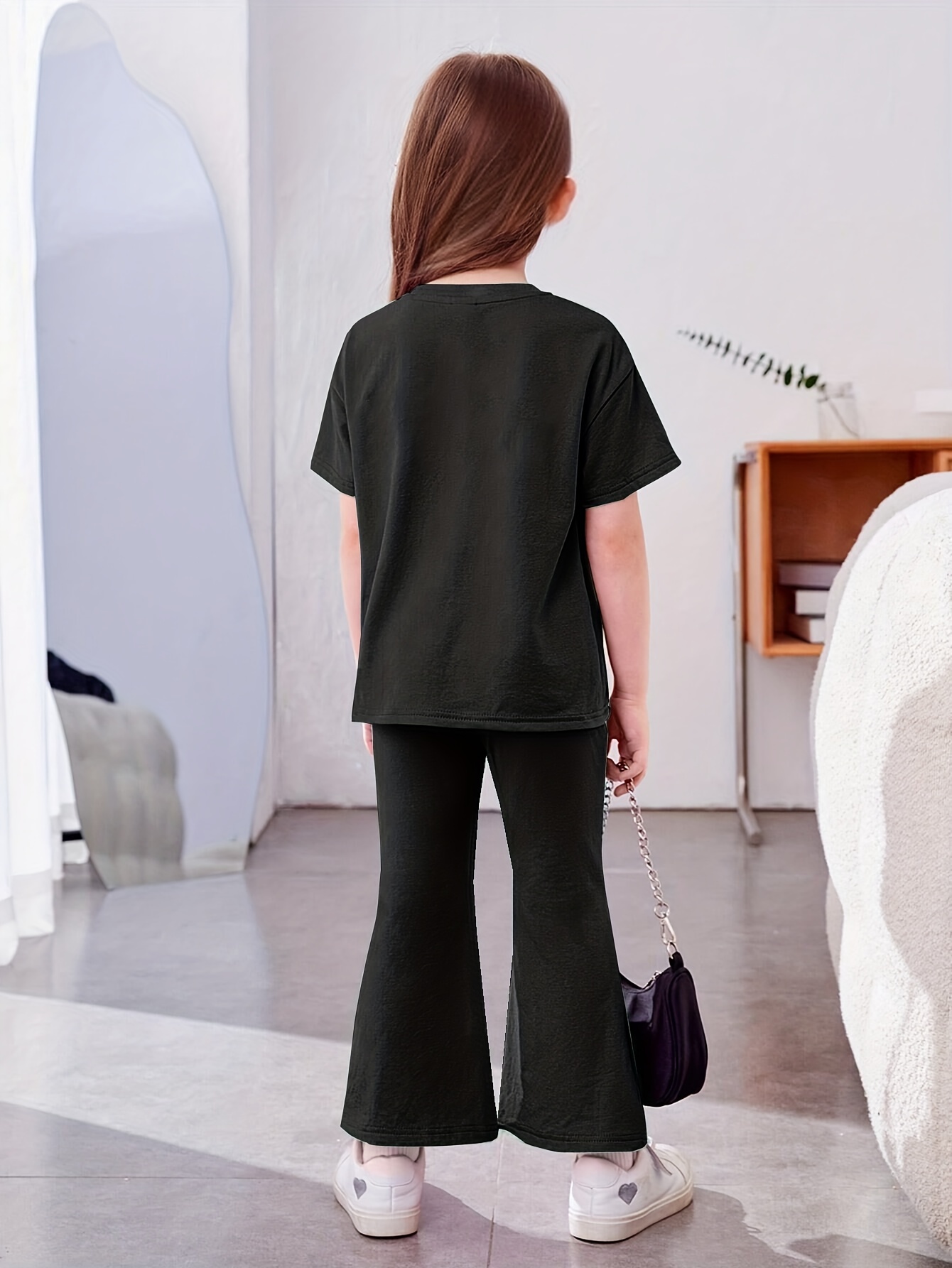 beautiful 2pcs women's casual long shirts with trousers pants designs 