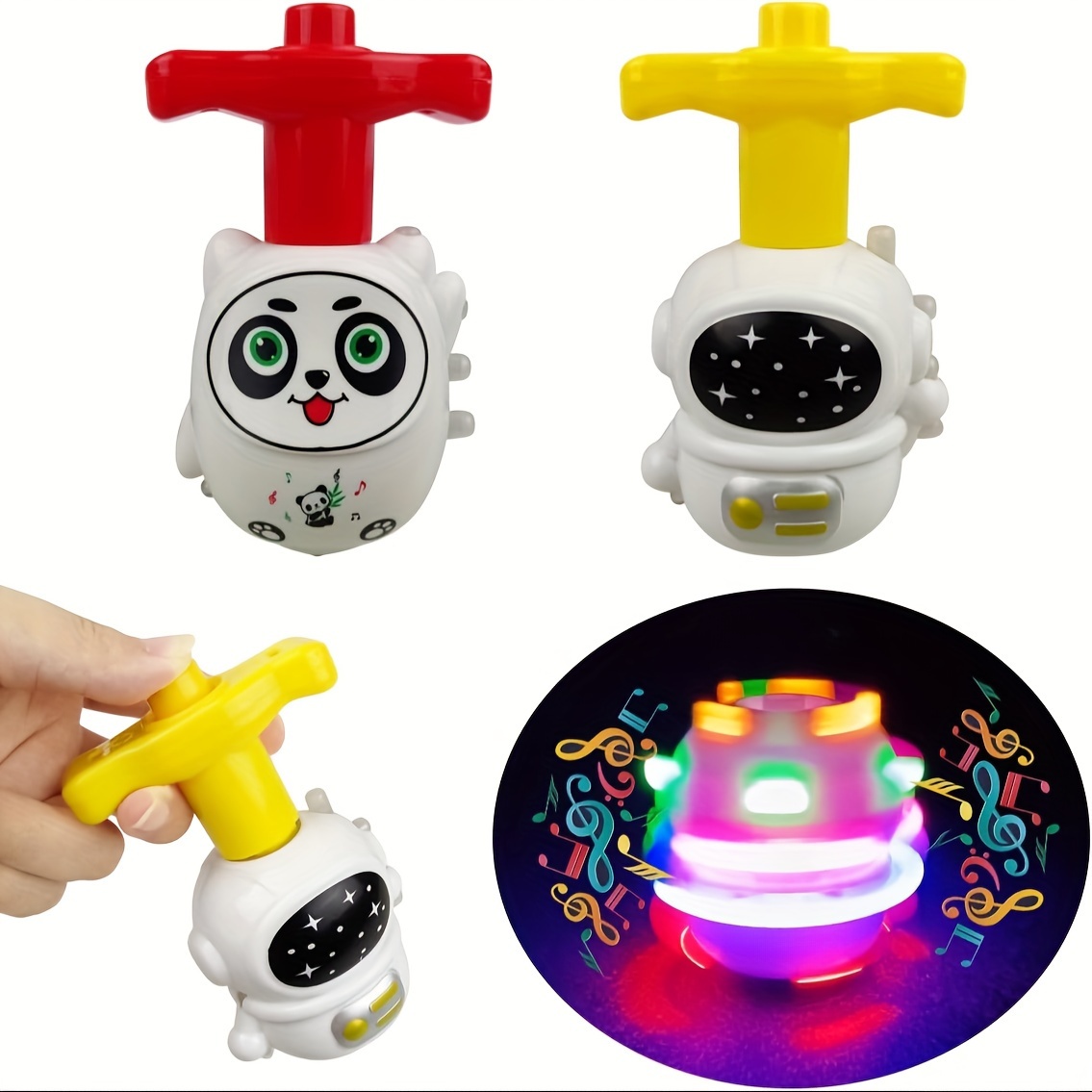 Chok 1 Pair Cool Toys LED Gloves, Boy Toys Age 8-10 Years Old with 6  Flashing Mode, Fun Toys Gift for 3 4 5 6 7 8 9 10 11 12 Year Old Girls Boys  