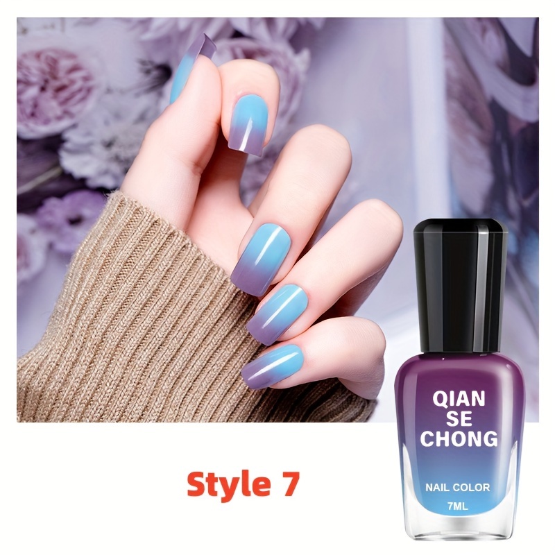 Color Changing Nail Polish for Autumn and Winter