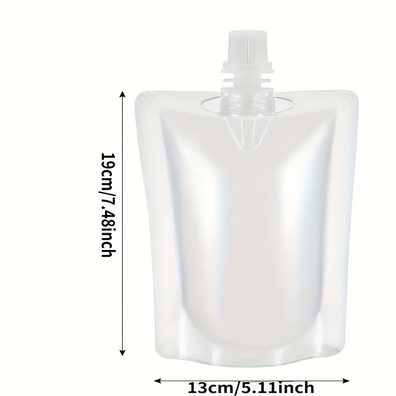 Plastic discount liquor pouches