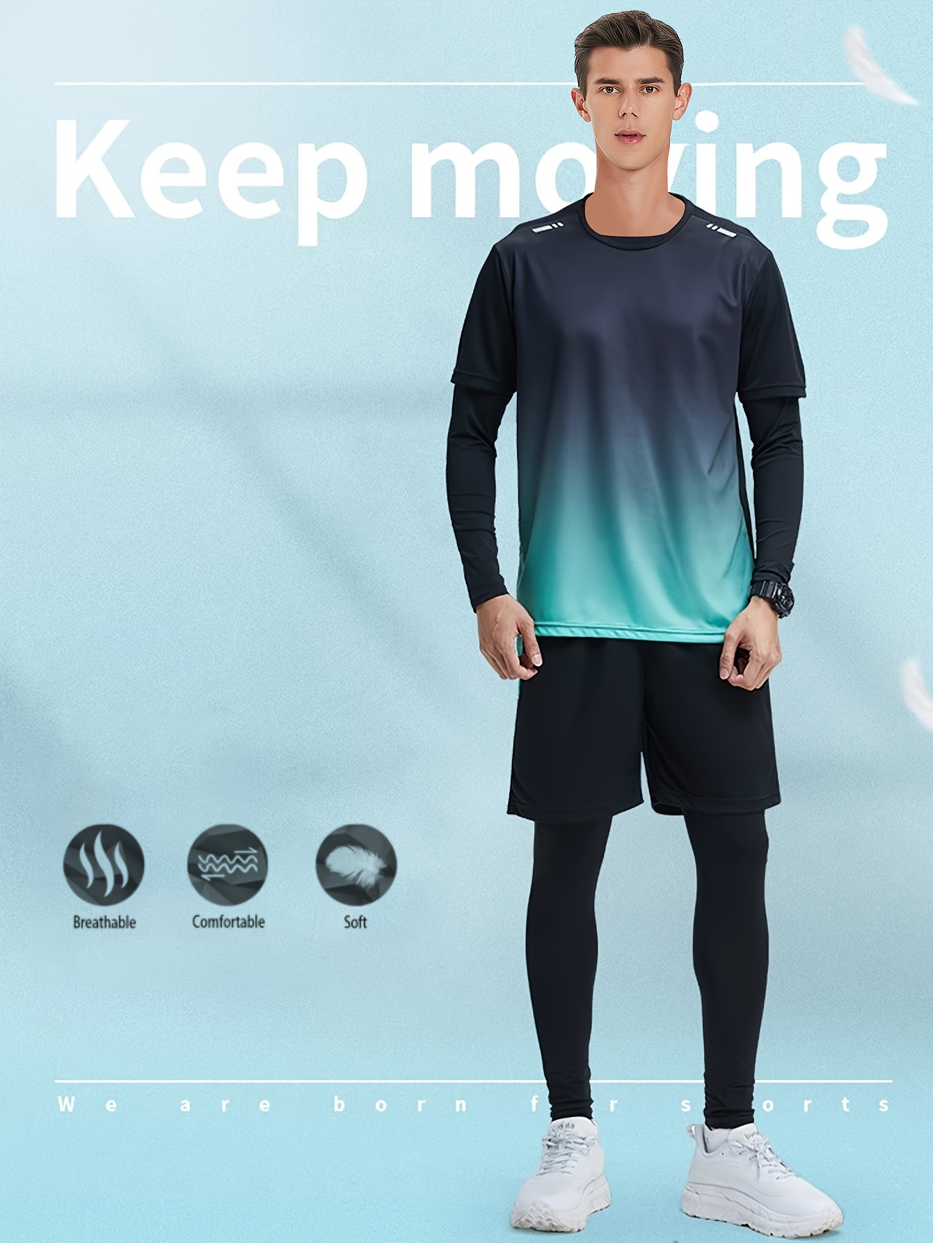 Men's Long Sleeve Compression Shirt – How We Fitness