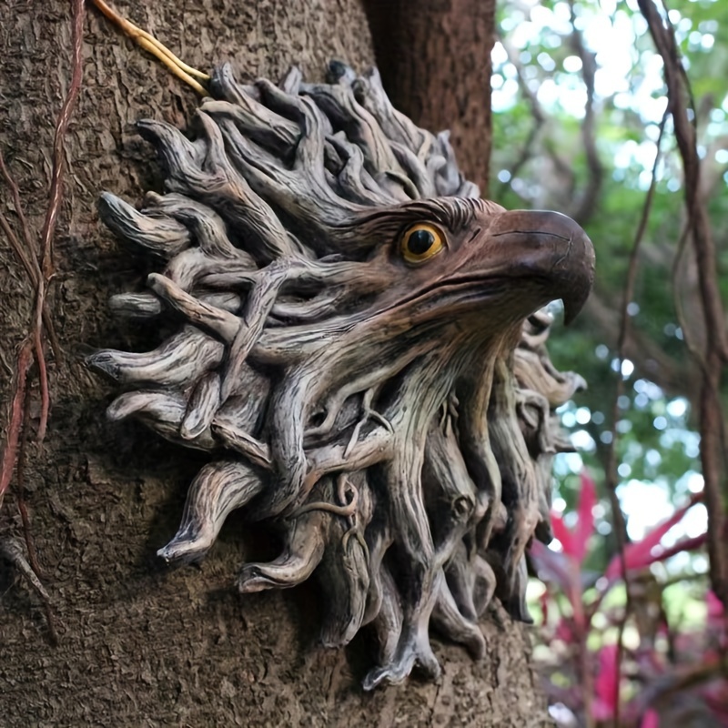 Eagle Statue Resin Sculpture Frgurine Carving Decorative - Temu