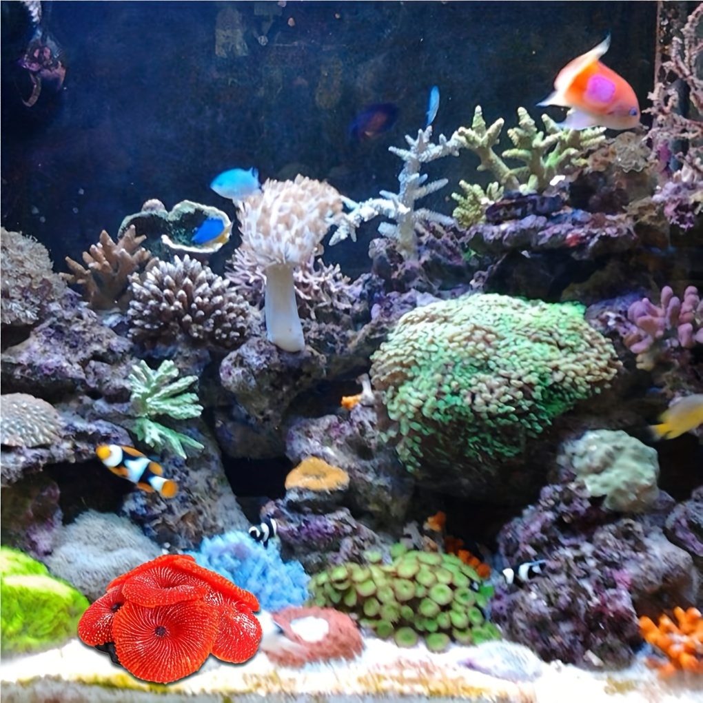Aquarium Decor Simulated Coral Soft Coral Simulation Aquatic