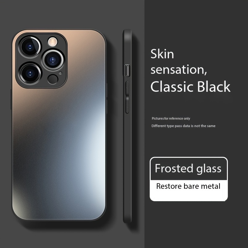 Set de regalo de Navidad para iPhone SE 2022, Funda Negro + Cristal templado  - Spain