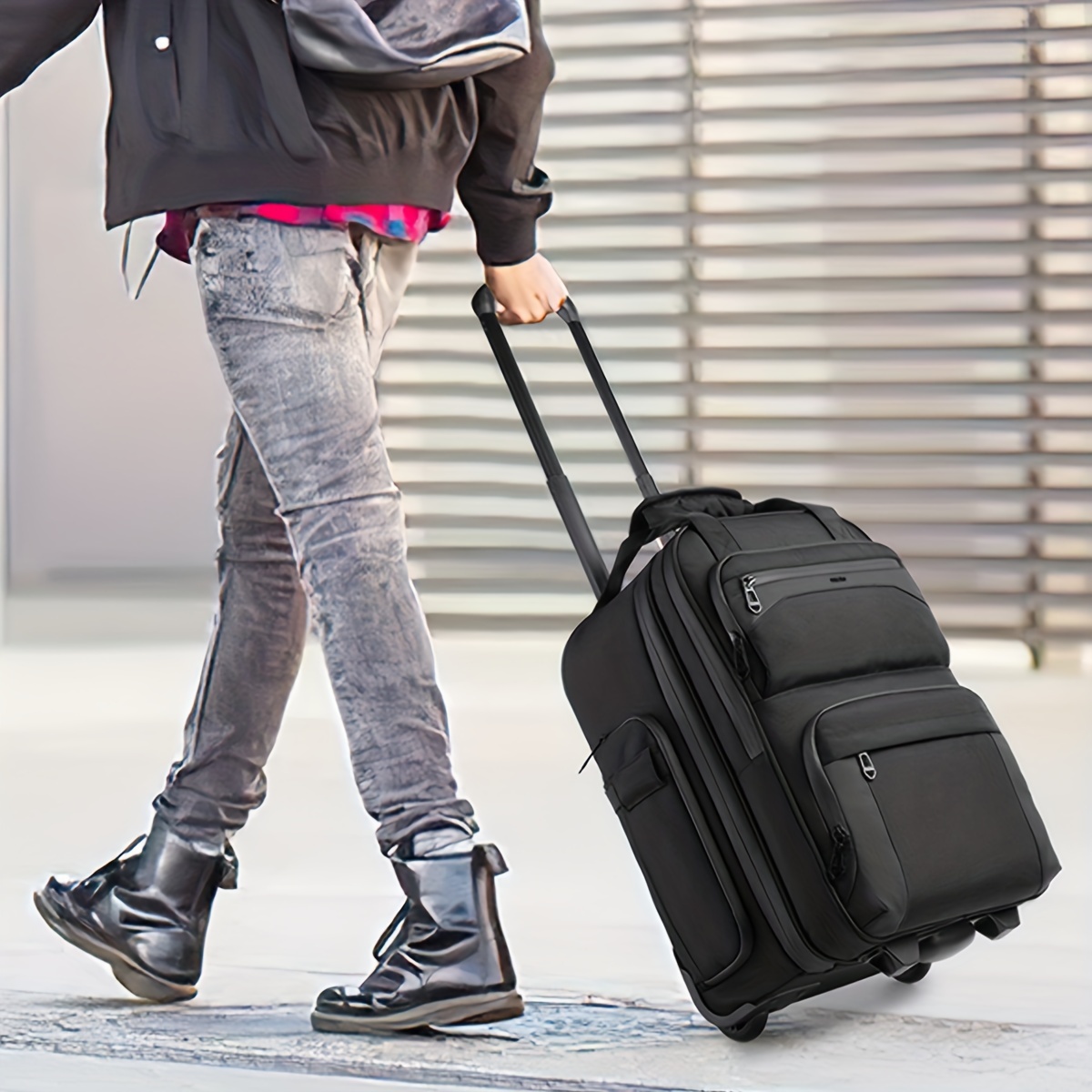 Business Travel Bag Portable Multi Functional Straight - Temu