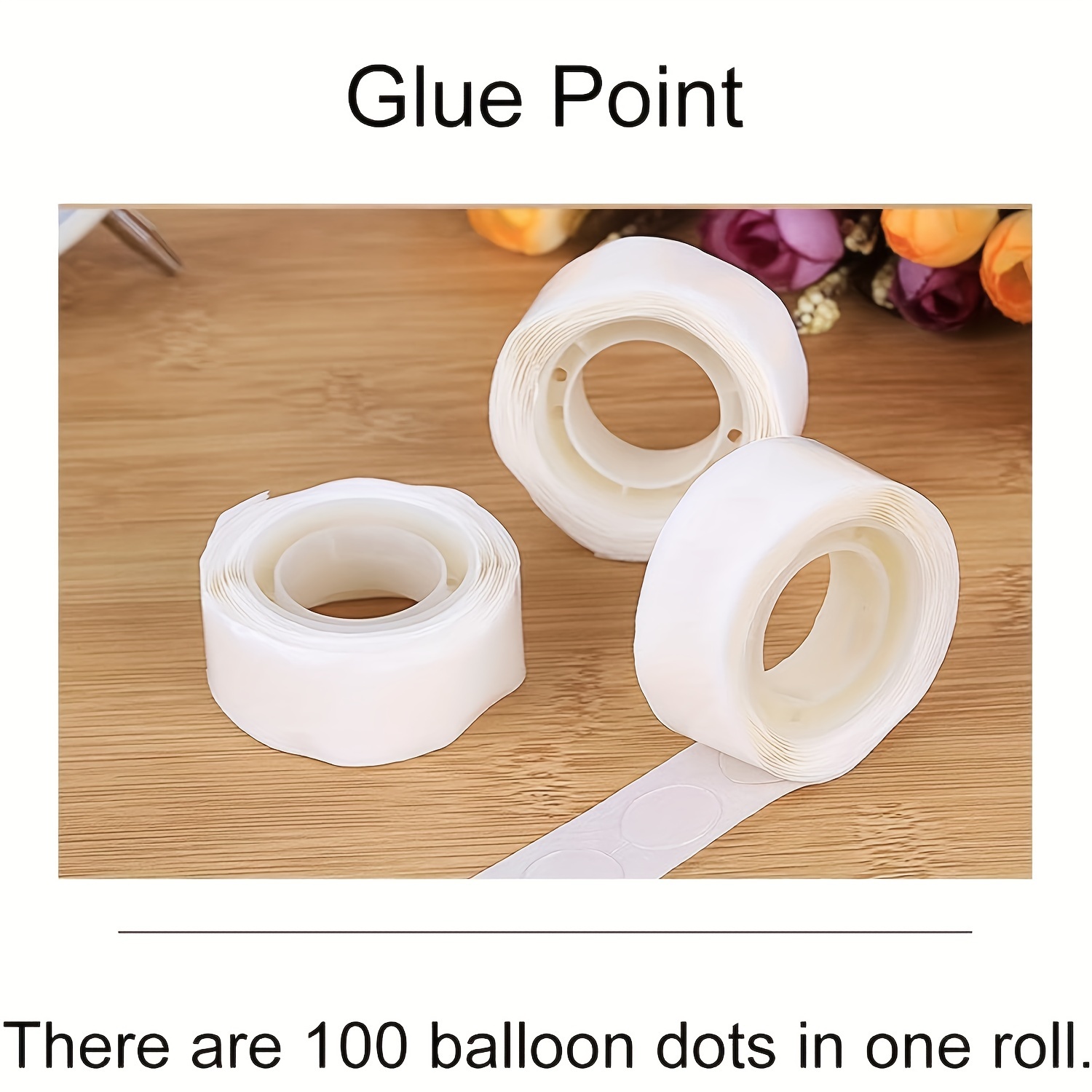 Balloon Glue Dot Double Sided Tape Balloon Accessories - Temu