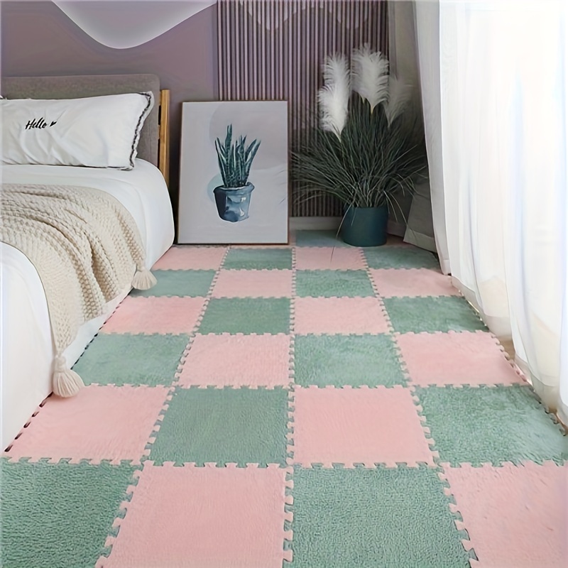 Foam Floor Mat Crawl Splicing Mat For Bedroom Odor Free - Temu