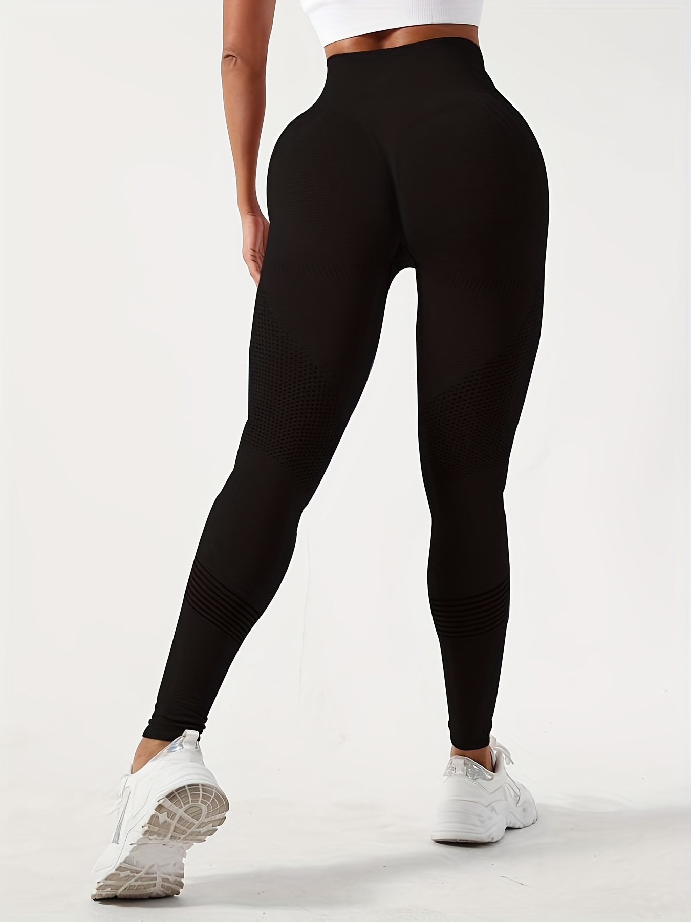 High Stretch Slim Fitted Workout Gym Sports Pants Seamless - Temu  Philippines