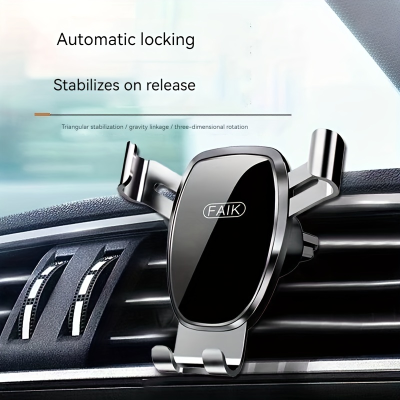 Car Phone Holder Air Outlet Gravity Sensing Car Navigation Holder