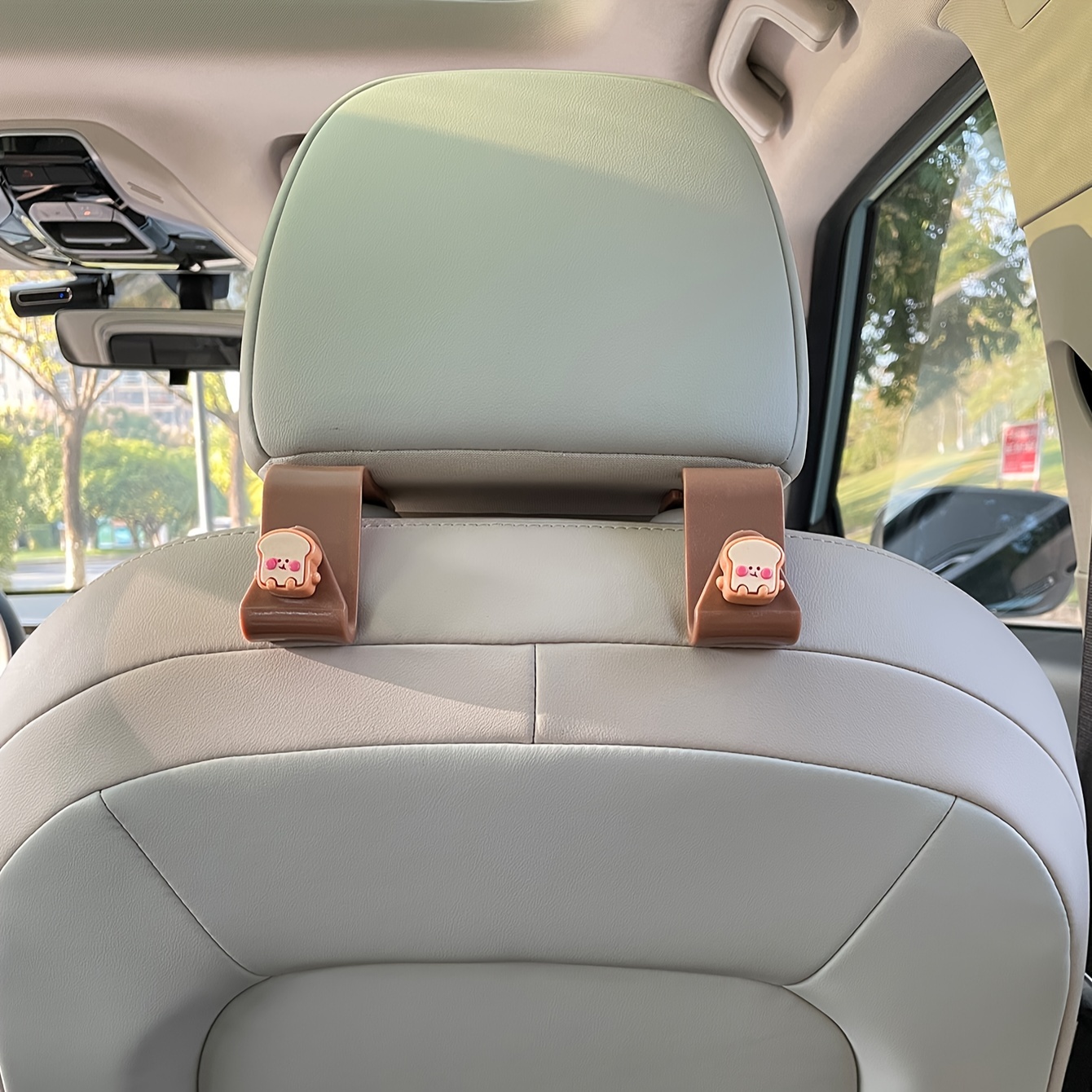 Car Hooks Creative Cute Car Seat Back Hooks Multifunctional - Temu