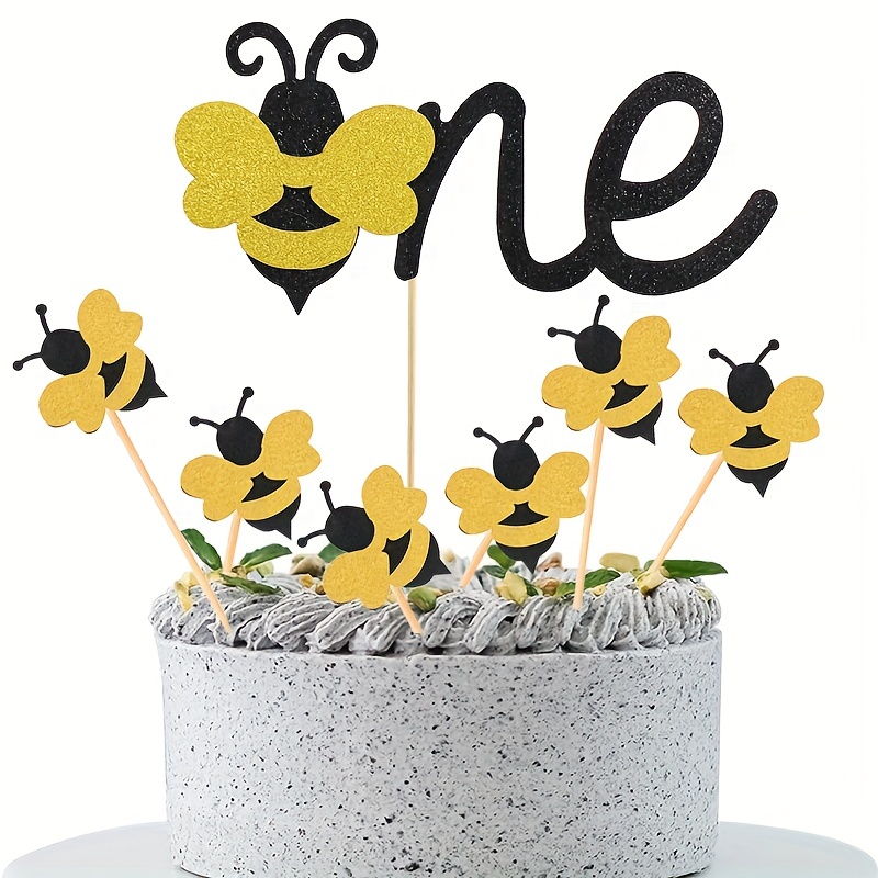 Bee Cake Decorations - Temu