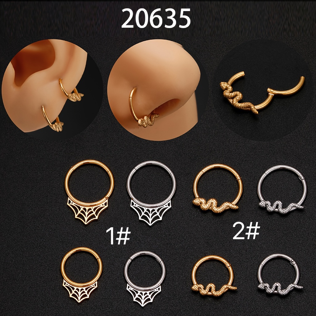 Web ring piercing sale