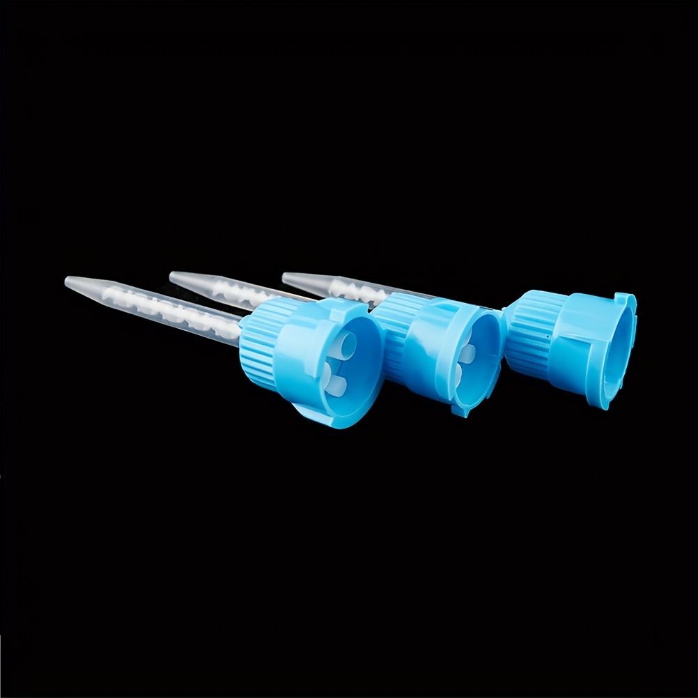 50pcs Dentistry Silicone Rubber Conveying Mixing Head