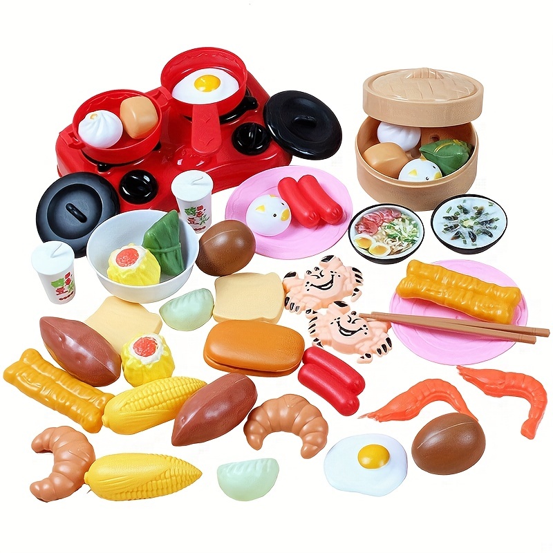Steamed Cage Toys Children's Kitchen Cooking Set - Deep Fried Dough Sticks