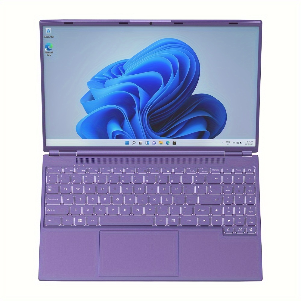 Ordinateur portable Aocwei 16 pouces 12+512 Go Celeron Intel N5095 (violet  12 Go de RAM, SSD 512 Go