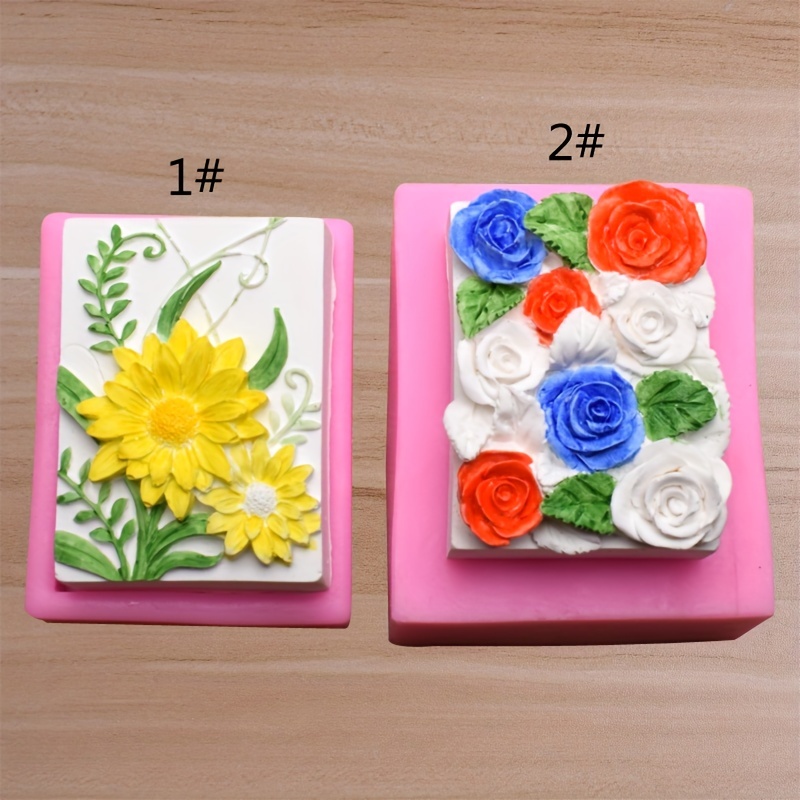 Peony Flower Silicone Mold Silicone Can Be Used To Make - Temu