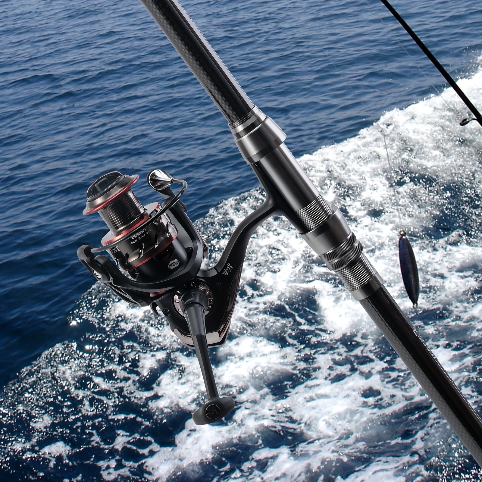 Ultra Smooth Spinning Reel Saltwater Freshwater Fishing - Temu