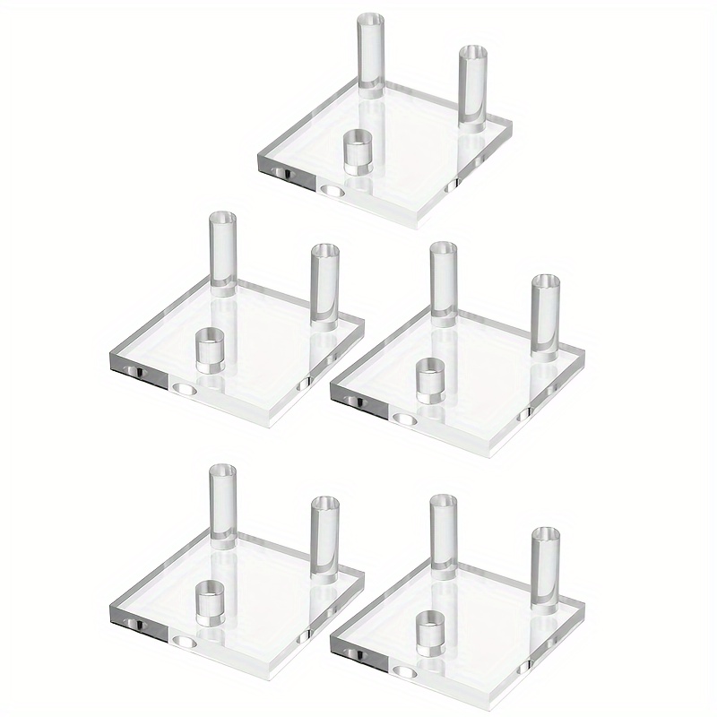 Clear Acrylic Display Stand Three peg Display Easel Stands - Temu