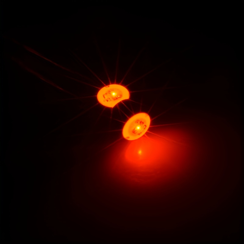 2PCS LED Magnet Earrings Party Colorful Earrings, No Ear Holes