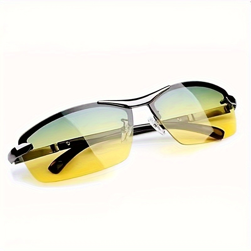 Mens Trendy Cool Driving Sunglasses Polarized Photochromic Fishing