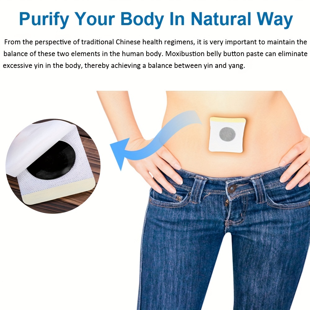 30Pcs Mugwort Natural Cleanse Patches for Belly