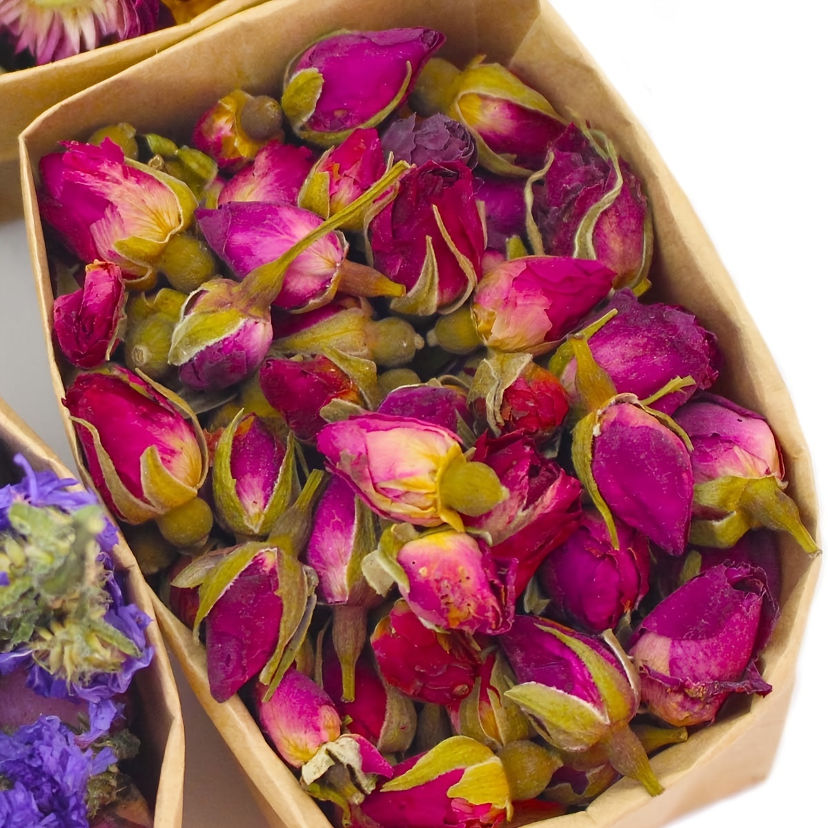 4/9/16/30 Bags Set Dried Flowers Rose lavender - Temu