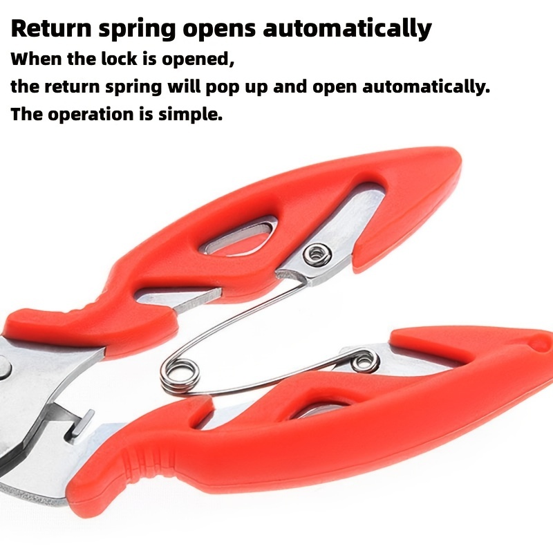 Multifunctional Stainless Steel Fishing Pliers Curved Mouth - Temu
