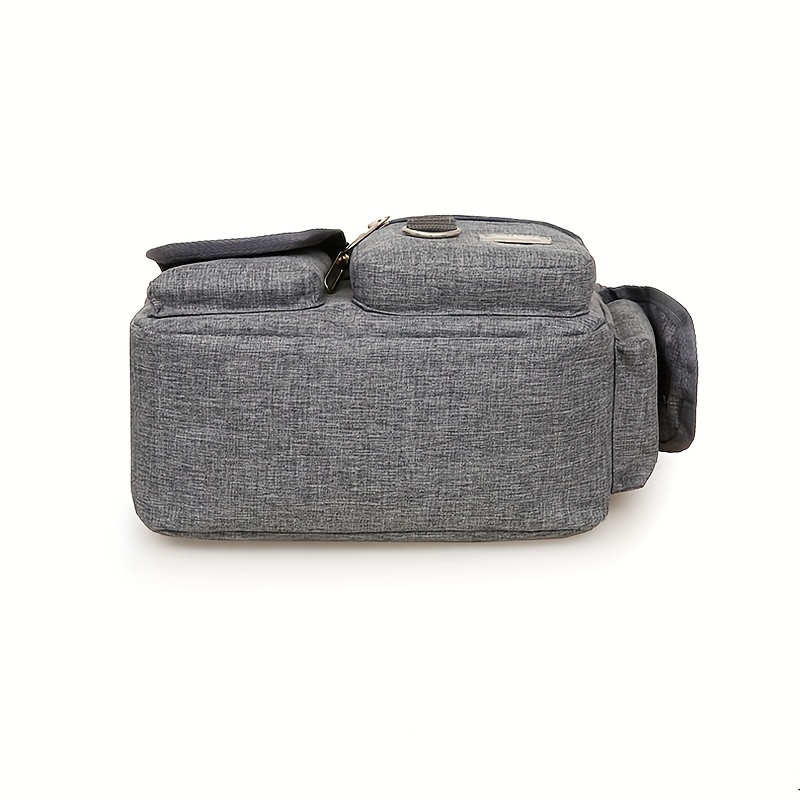 Bolso Bandolera Lona Hombres Múltiples Bolsillos Kit - Temu Spain