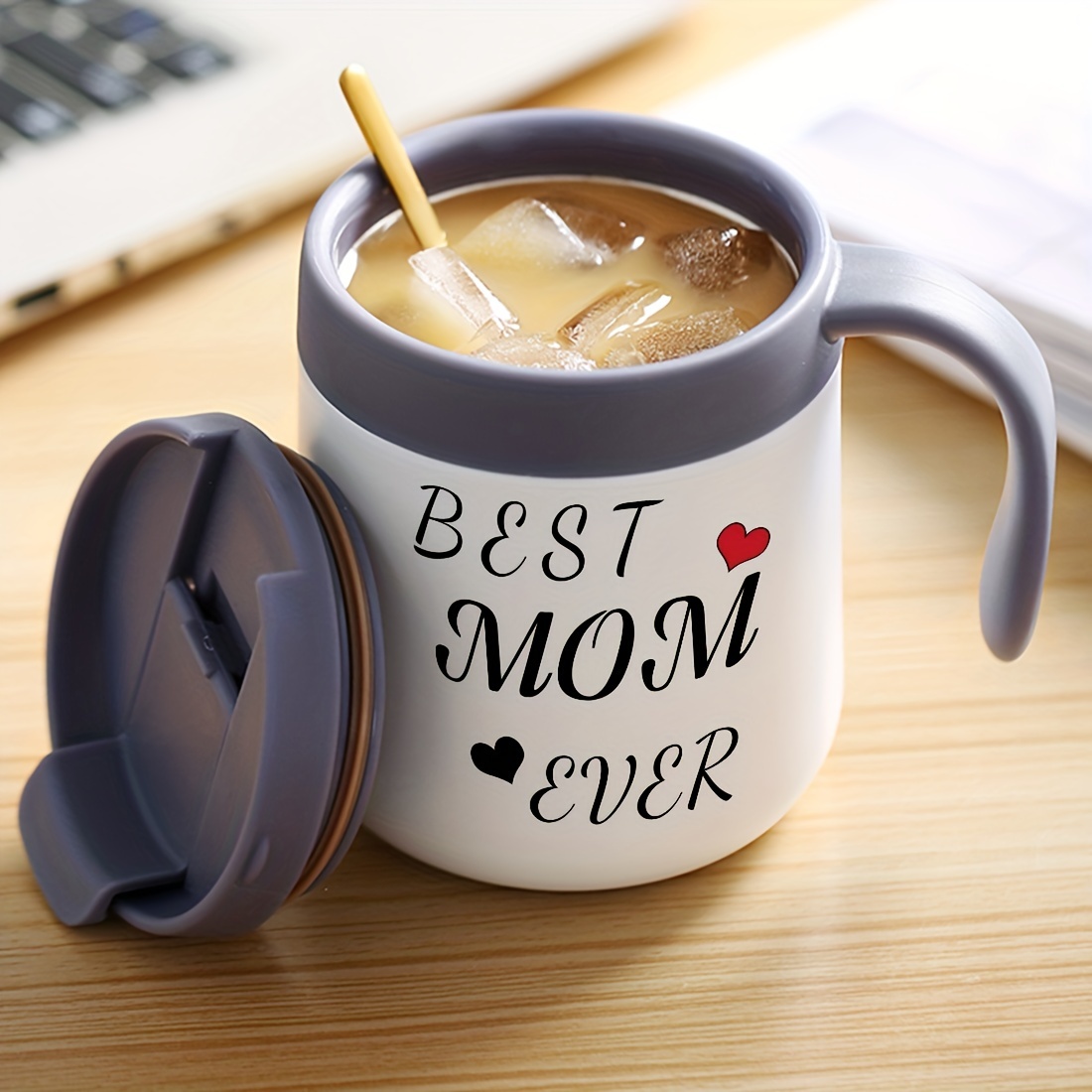 Funny Mom Mug, Insulated Coffee Mug, Funny Mom Gift, Mothers Day Mug, Best  Mom Ever Mug for Mom Coffee Mug, Coffee Tumbler With Handle 