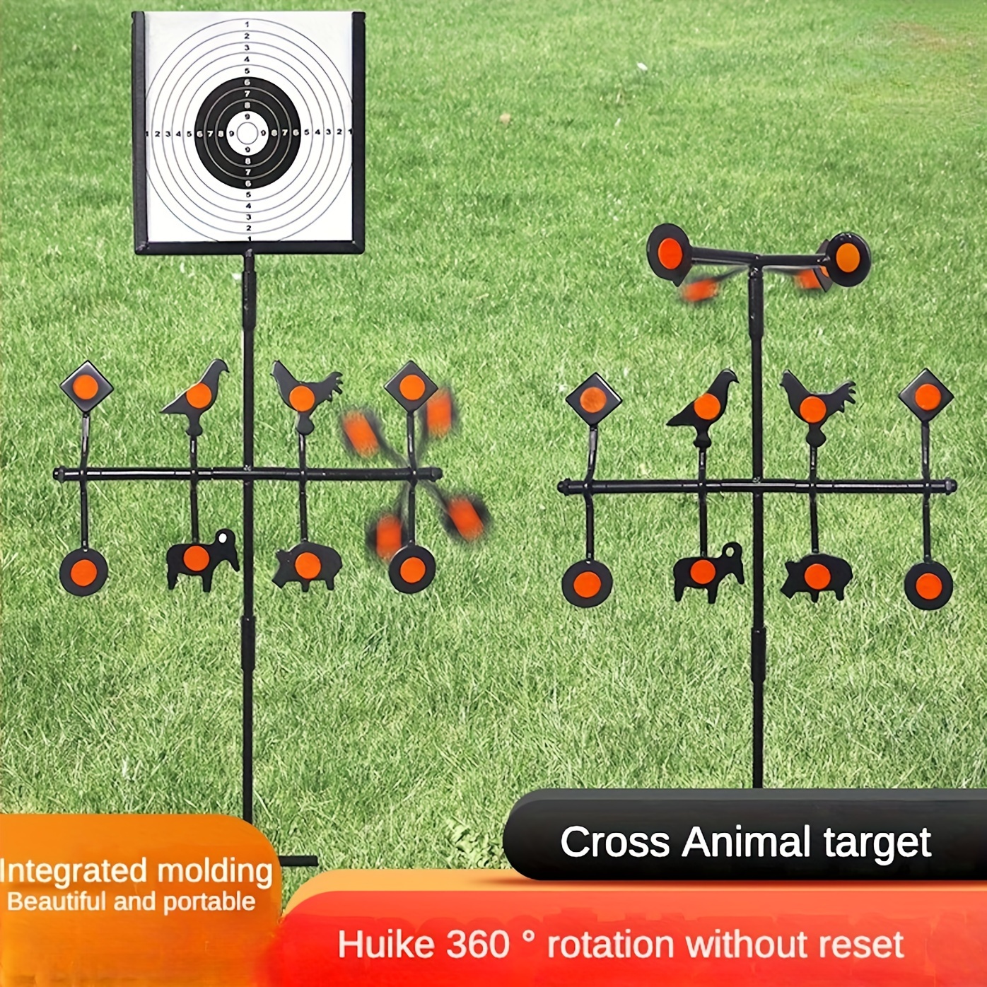 The Advanced 12-Target Multi-Angle Practice Target Set Contains 50 Target  Papers