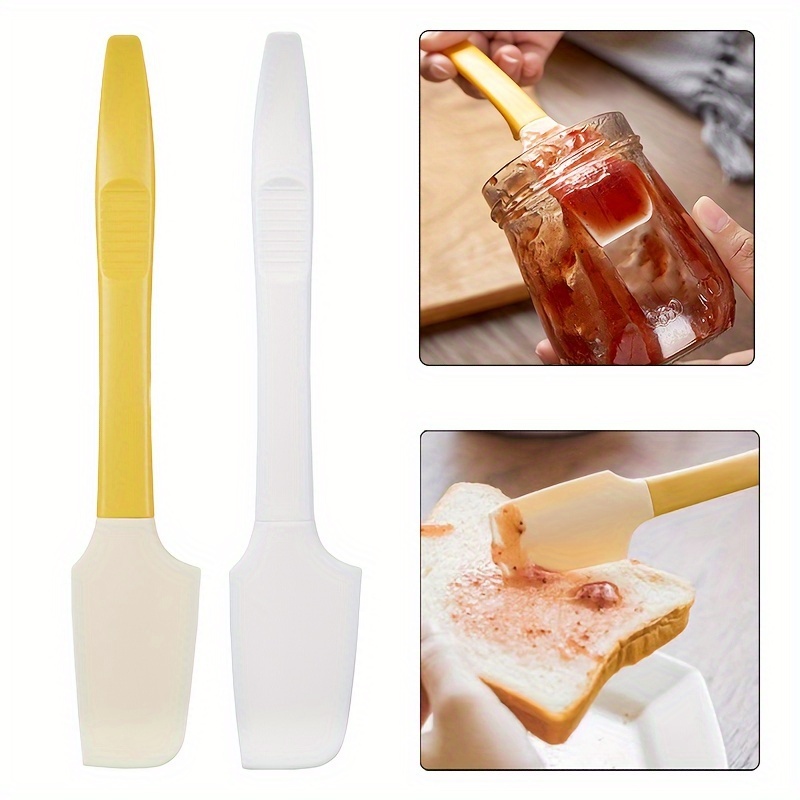 Silicone Jam Spreader Spatula With Can Opener End, Multi Purpose Spreaders  For Jar, Peanut Butter Jelly Spreader, Chocolate Spreader Mixing Scraper,  Spread With Clean Hands By Simple Spreading, Kitchen Accessaries - Temu