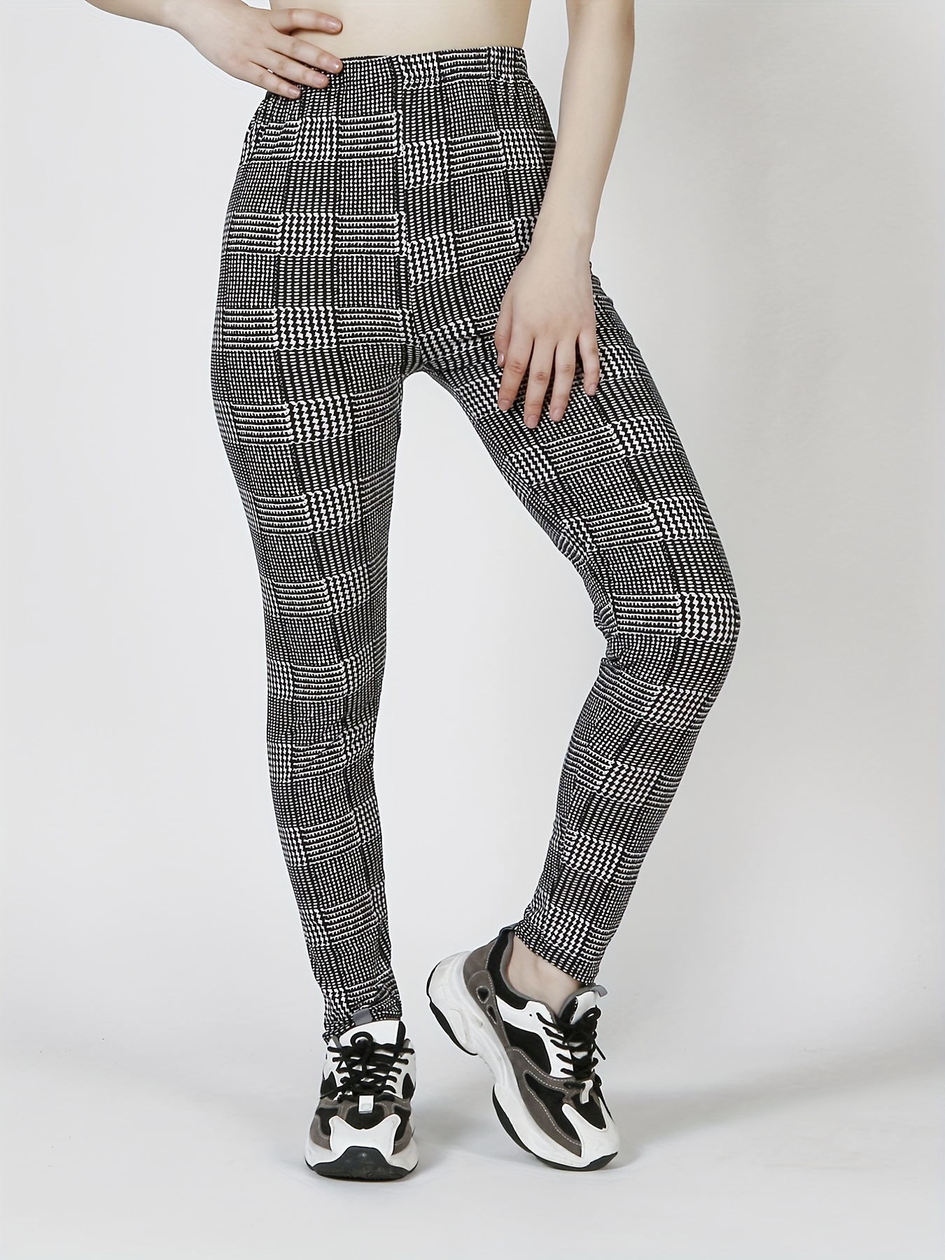 Women's Glen Plaid Shaping Leggings