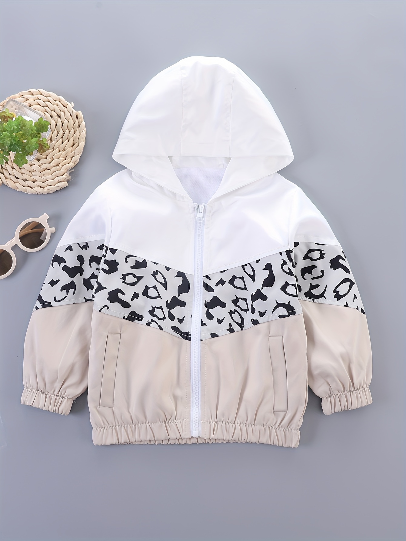 Chaquetas con capucha para niños, ropa de abrigo para niños, rompevientos  informal, abrigos para niños de