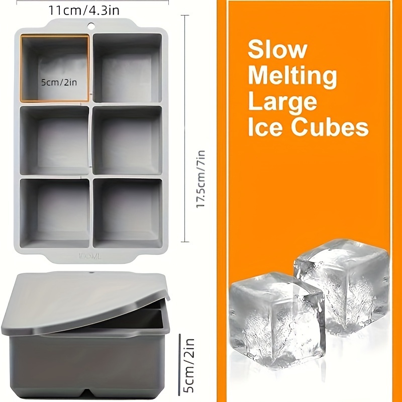 grid big ice tray mold box