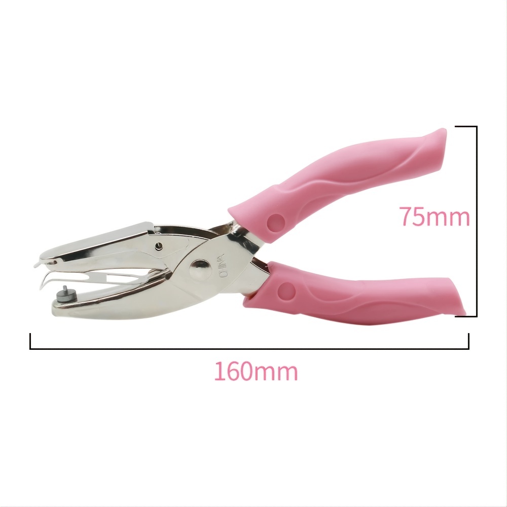 Diameter 1.5-6mm A4 Paper Hole Puncher Circle Love Star Shaped Single Hole  Punchers DIY Loose-leaf Paper Cutter Punching Machine