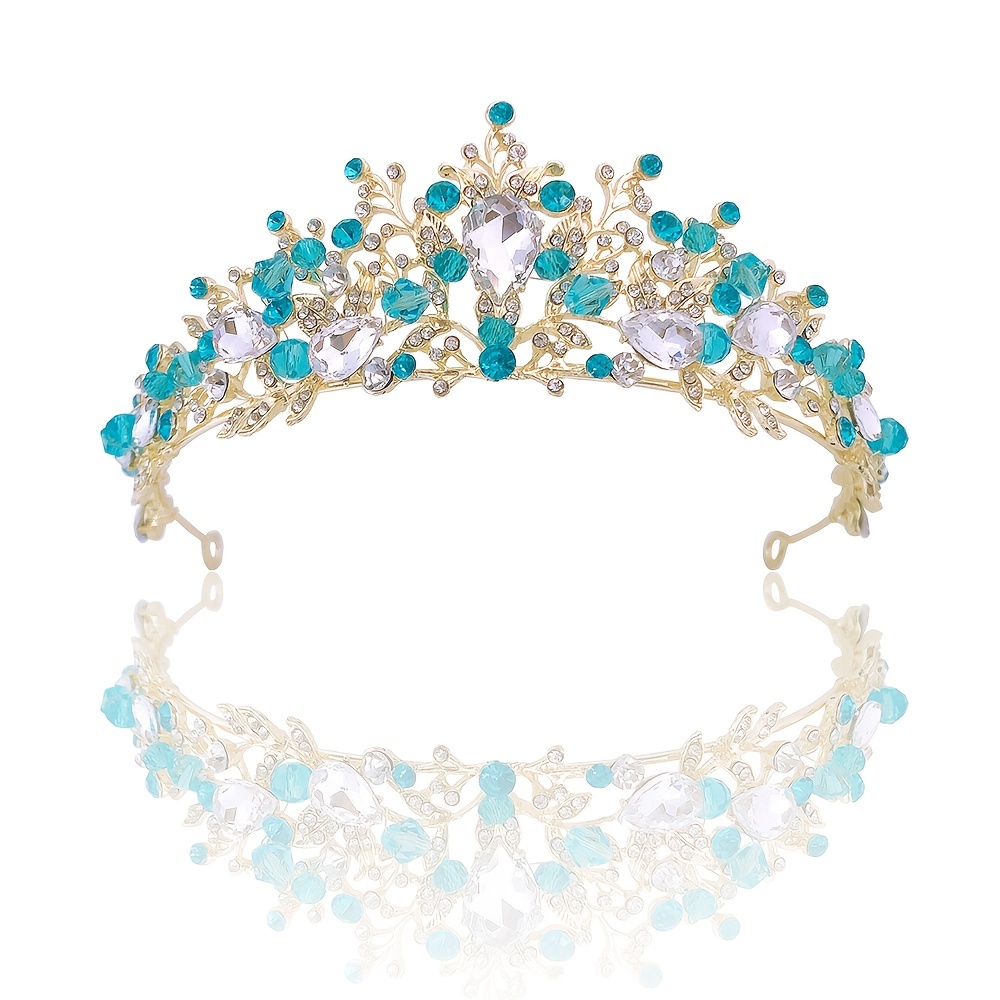 LXURY Corona Diadema per Le Donne Principessa Corona Gioco di Ruolo Bambina  Giocattoli Bambini Fiocco di Neve Corona Fascia Regalo Accessori per  Capelli per Bambini : : Moda