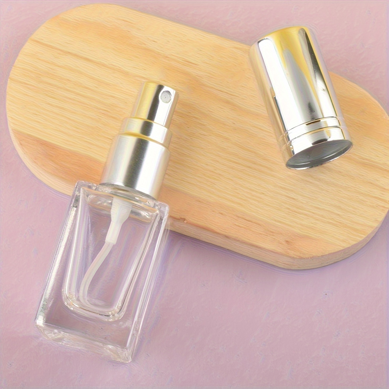 Mini Spray Bottles Clear Refillable Perfume Glass Bottle - Temu