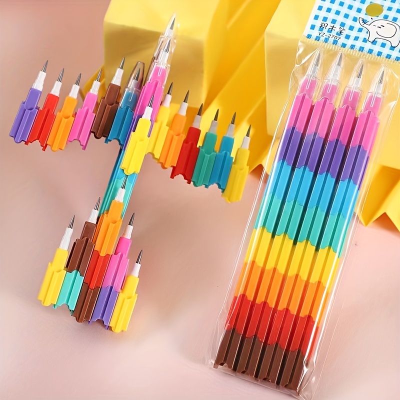 8 lápices de colores para niños pequeños - Default Title - Pichintun