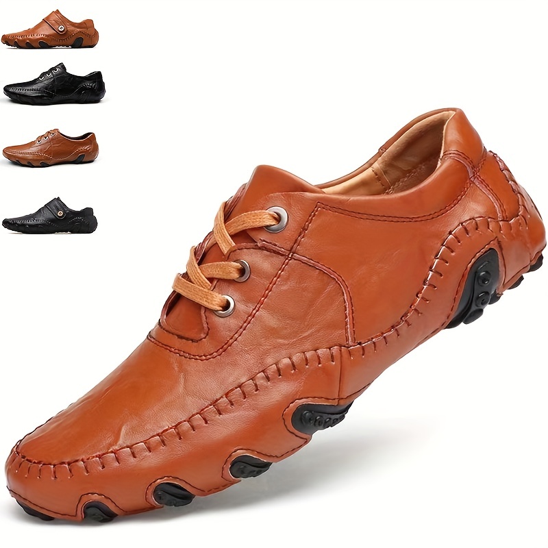Botas Deportivas Con Cordones Para Hombre Zapatos Casuales - Temu