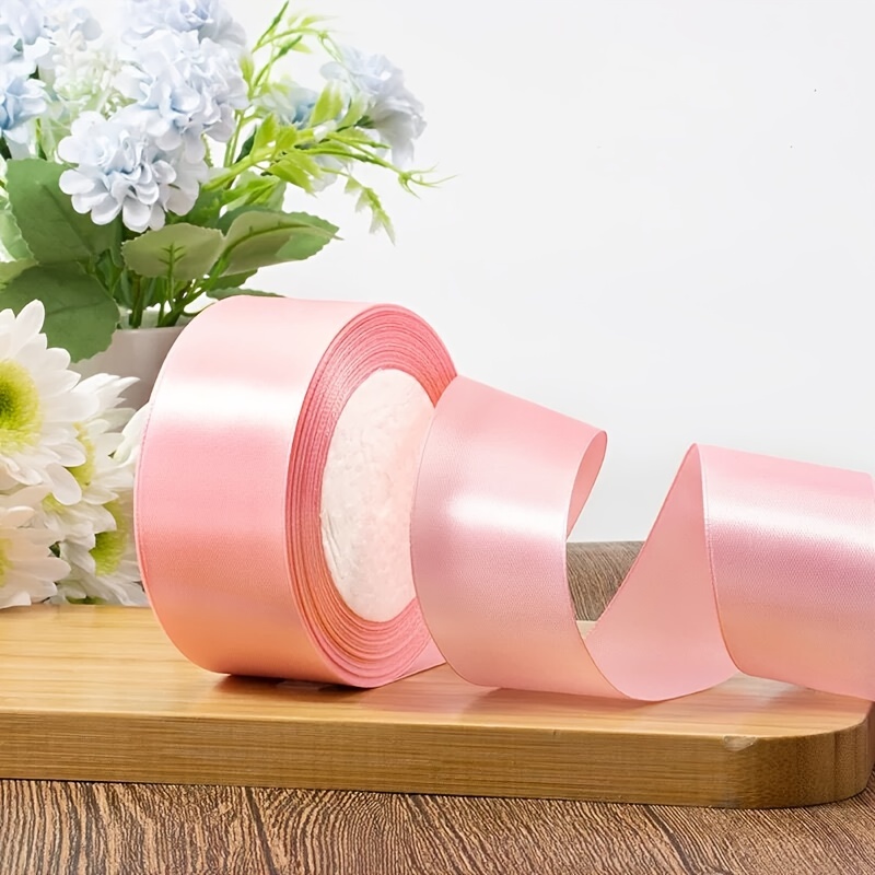 Light Pink Silk Satin Ribbon