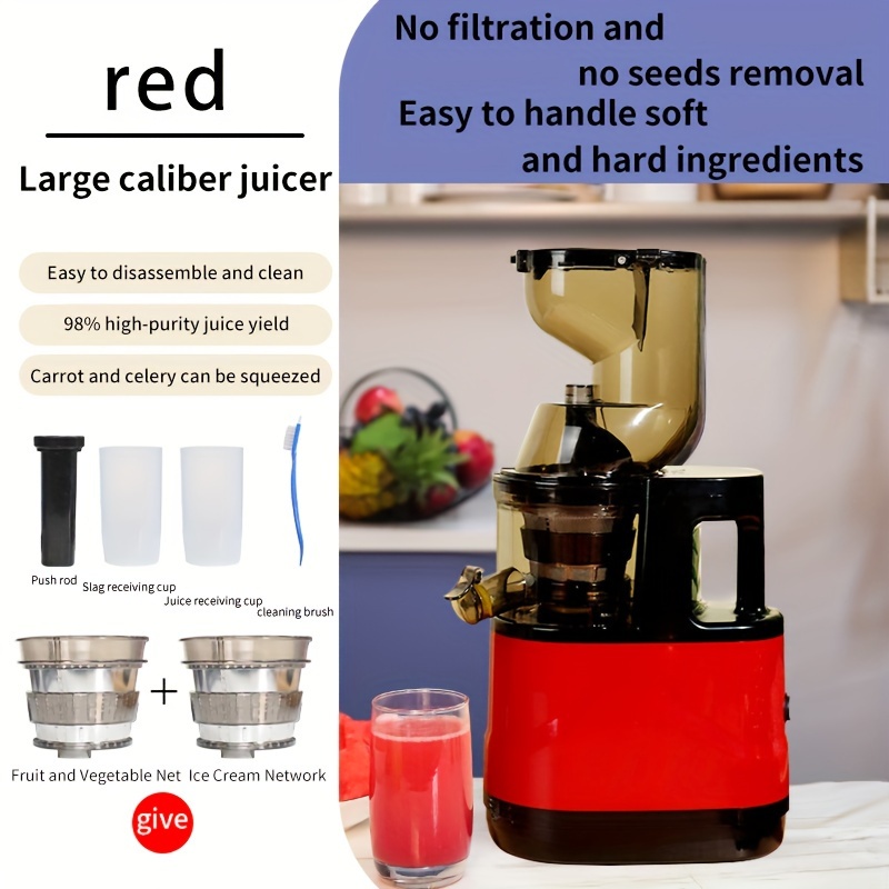 Citrus Juicer - Beige/Red 