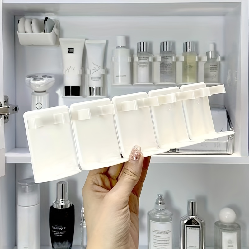 5Pcs Shower Bottle Shelf Bathroom Kitchen Bottles Organizer Storage Holder  Rack
