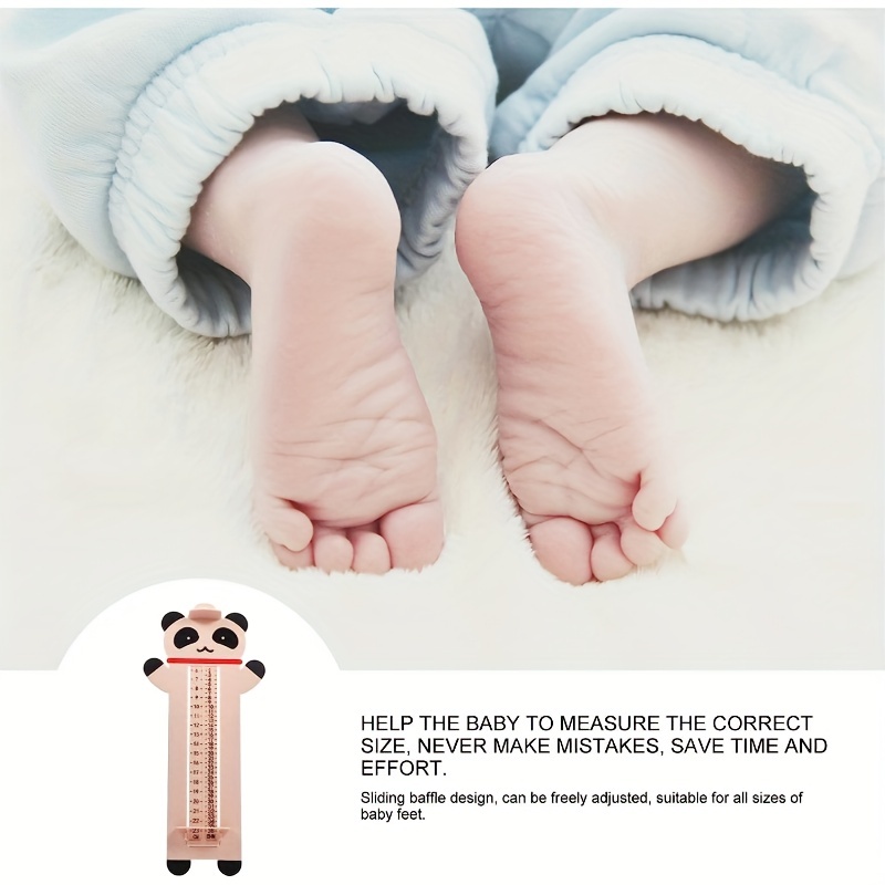 Baby Panda Shoe Feet Measuring Ruler