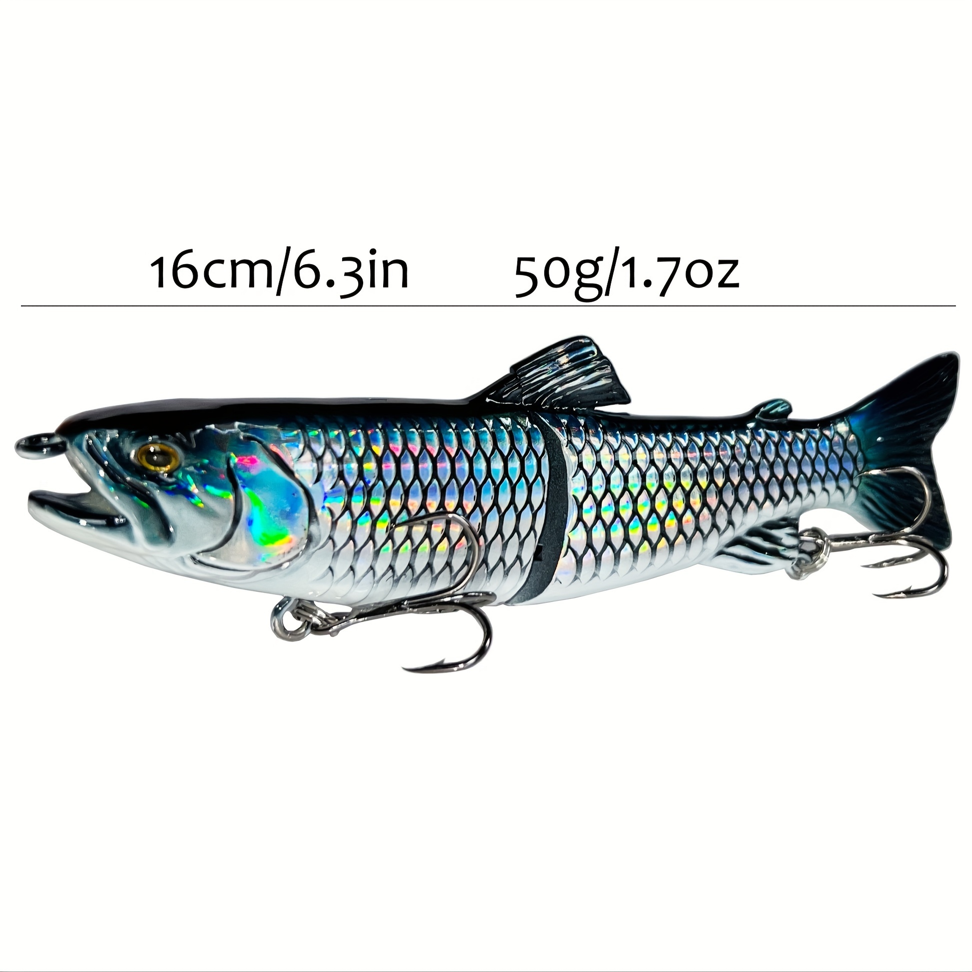 Swimbait Bass Pike Salmon Trout Muskie Lifelike Sinking - Temu