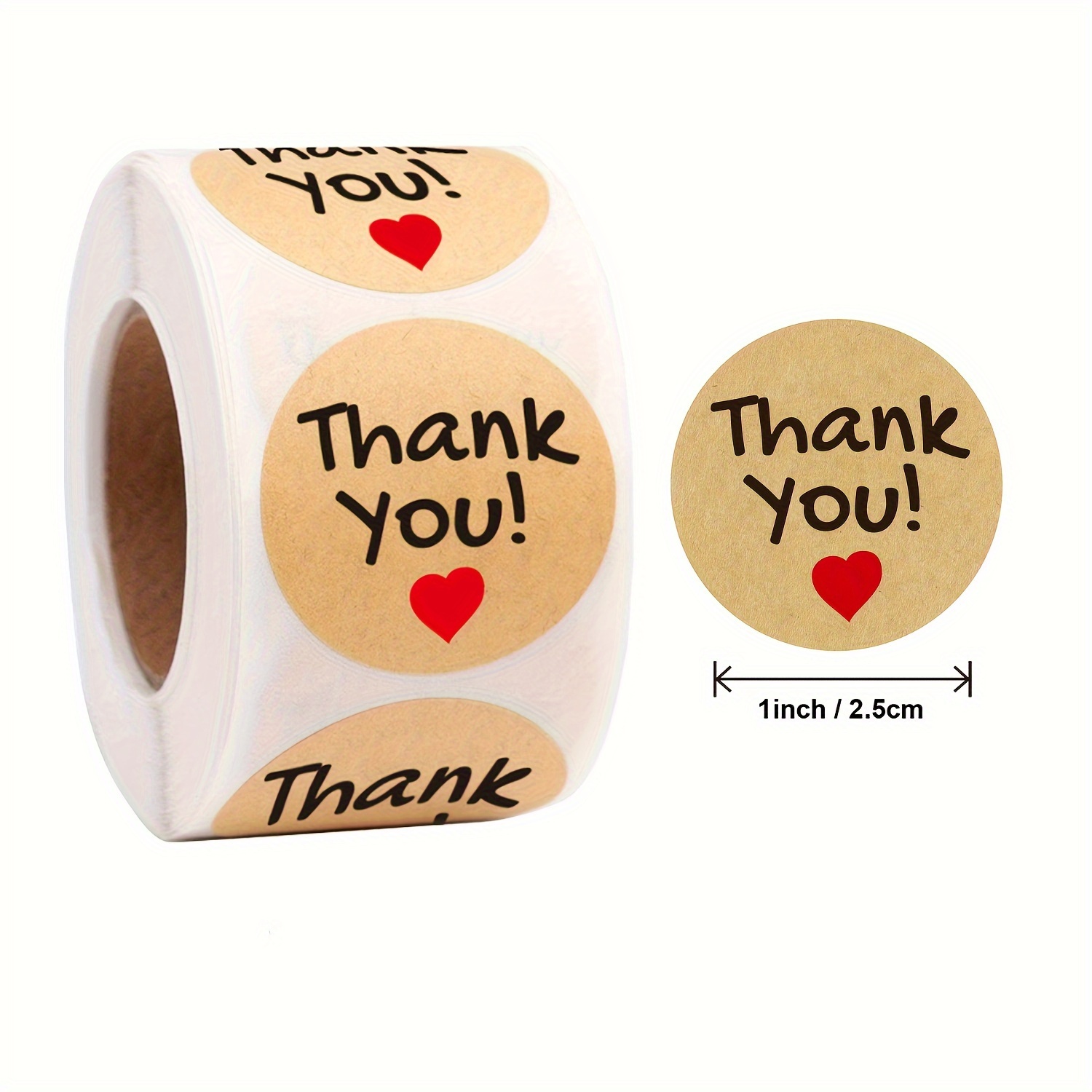 Recollections Handmade with Love Label Stickers - 48 ct