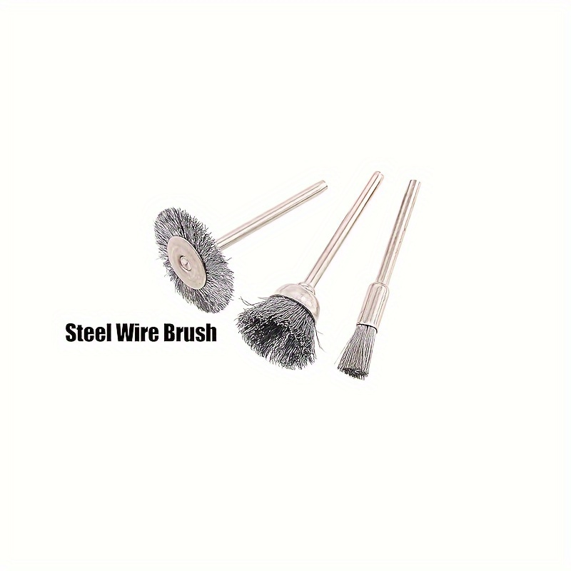 9pcs Steel Wire Wheel Brushes Rotary Tools Grinders Engraving Machines